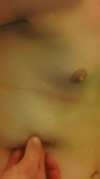 Topless Transgirl Moving Her Ribs by Hand