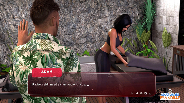 Adult Games by Andrae: Ep6: Check up Blowjob with Hilda - Sex Coach: Hot Yoga