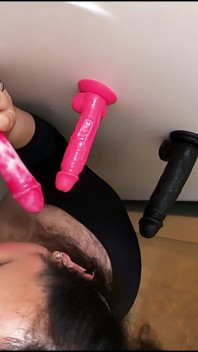 BBW slarvig 4-vägs blowbang fantasy