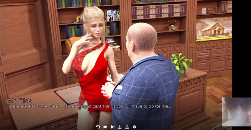 Dark Sam: MILF nevlastní máma je ošukaná svým šéfem pro povýšení, zatímco nevlastní...