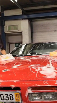 Lavage de voiture sexy