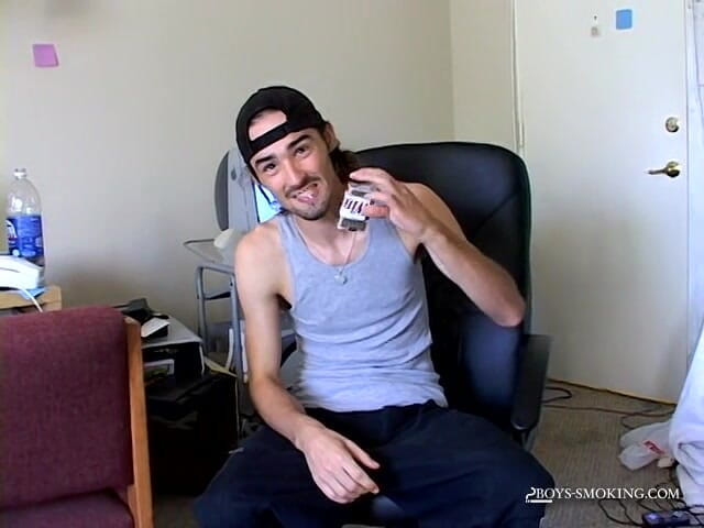Boys Smoking: Ian &amp; Dustin &amp; a Pack of Winstons!