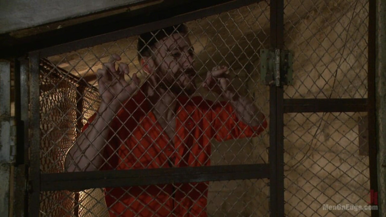 Men on Edge: Edging Hot, Uncut Cock in Prison