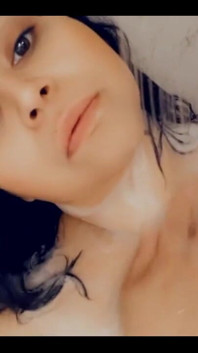 浴室里的我