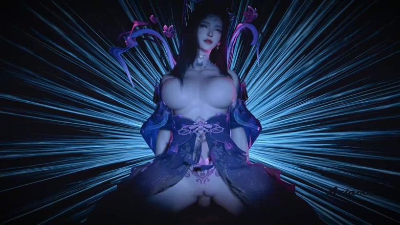 Why fuck so hard: 3D hot cosplay super modella nuda le sue tette perfette è...