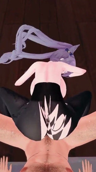 Genshin Impact - Lady Keqing X Mob Sex - Animasi Hentai 3D