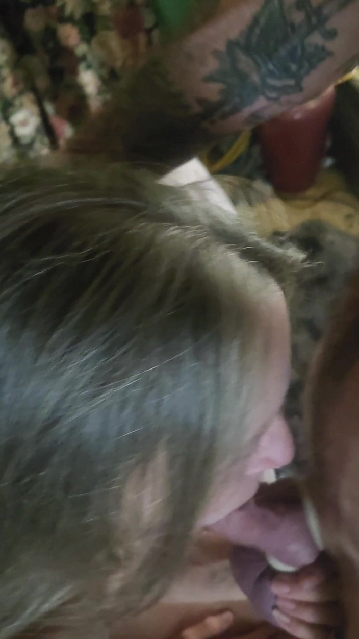 Goode Girl: Goode Girl Sucks Her Husband's Cock and Gets Face Fucked...