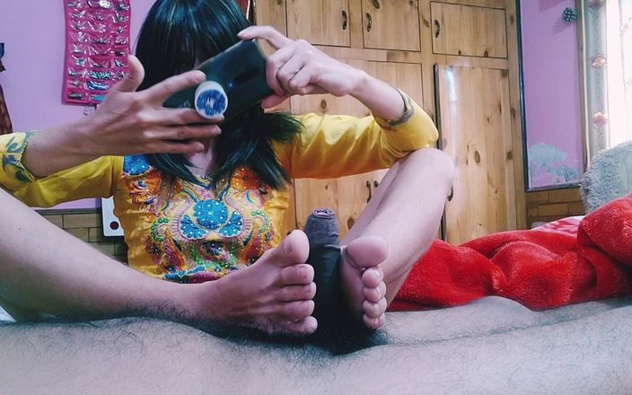 Bolly Karma: Stepmom Wants to Watch How Her Stepson Cock Behaves