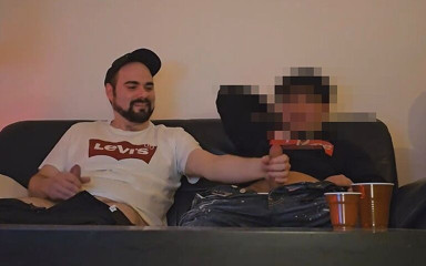 Straight Turkish Buddy First Time Seduced to a Mutual Jerkoff and Blowjob by a Guy