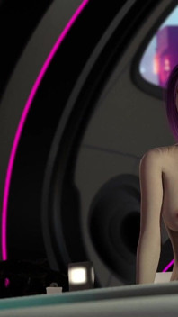 Bine ati venit la Bleg 3. Cyberpunk se fute cu o bombă sexy țâțoasă în camera privată Neon Dreams VR