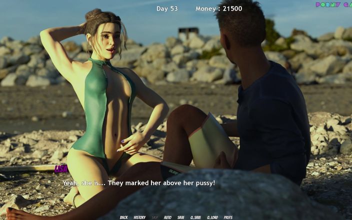 Porny Games: Penyelidikan Total Lisa! oleh dragofinder studio - wanita peliharaan lagi asik...