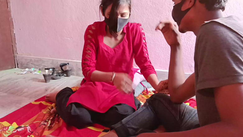 HousewifeGeeta: Two friends together hardcore rough fuck girl in threesome