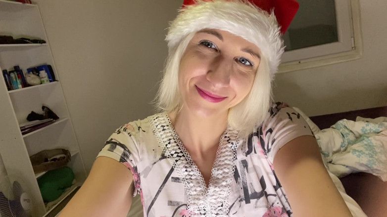 Cuteblonde666: Santa chlupatá kundička se šťastnými prázdninami