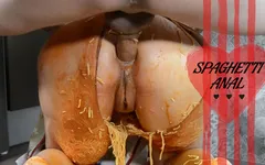 Bir spagetti anal olay
