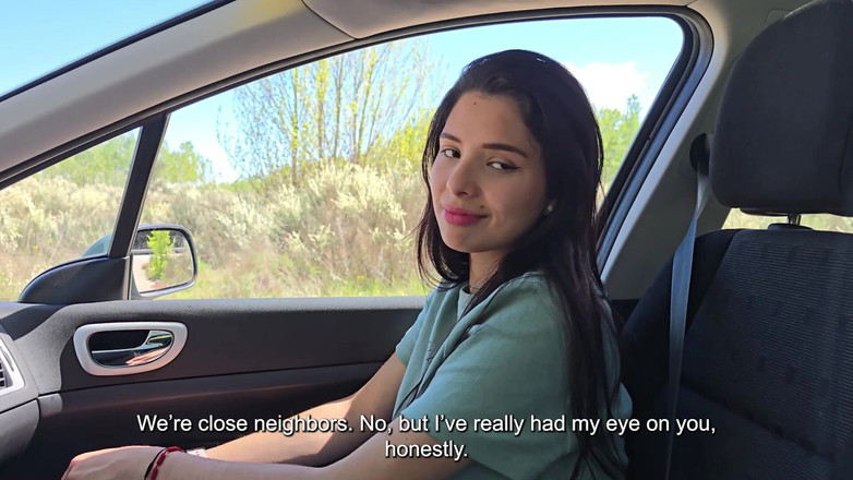 Labestiaylabella: Зрадлива дружина з сусідом на публіці в машині, хардкорний футджоб, глибокий мінет