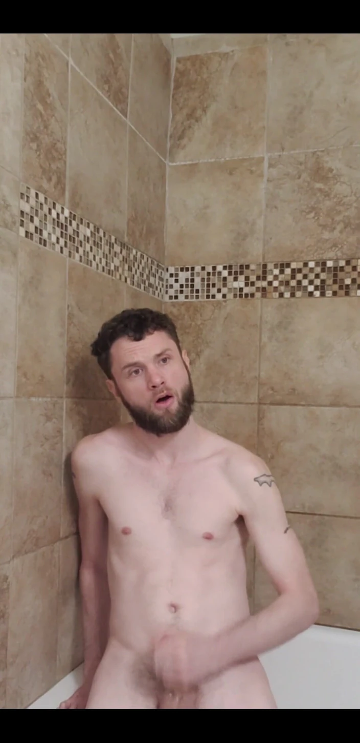 TalenJames: Jacking off and Cumming in the New Bathroom.