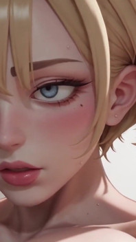 Blue-eyed Blonde Does Anything You Want