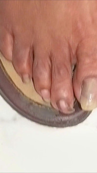 Nurse Jasmine Doe's Afterwork Hot Stinky Feet N Nude Long Toenails