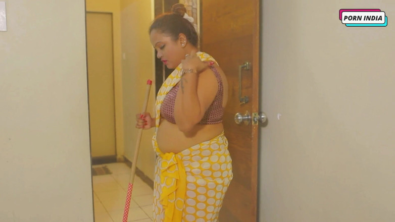 Porn India Studio: Beautiful Hot Maid Gets Fucked Hard by Owner