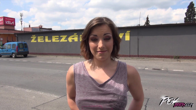 Czech Pornzone: Outdoor Job Offer - Alexis Cherry