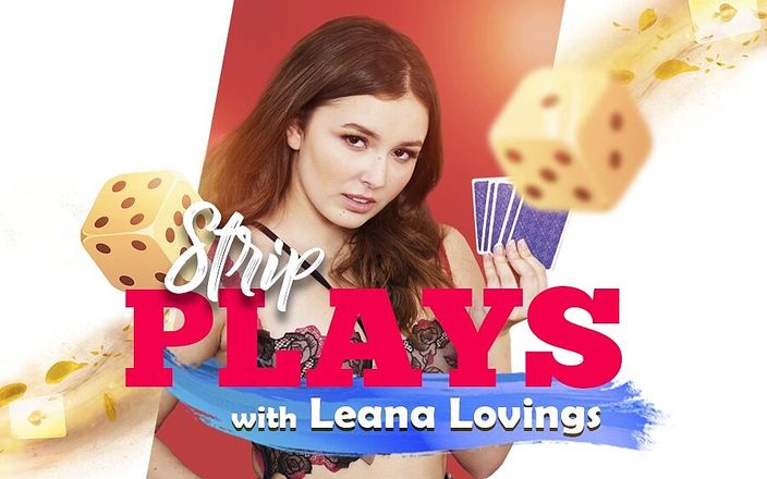 VRSpy: स्ट्रिप Leana Loves के साथ खेलती है
