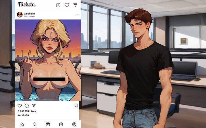 Studio-77: 金发女郎第一个大黑- 欢迎来到港避风港7