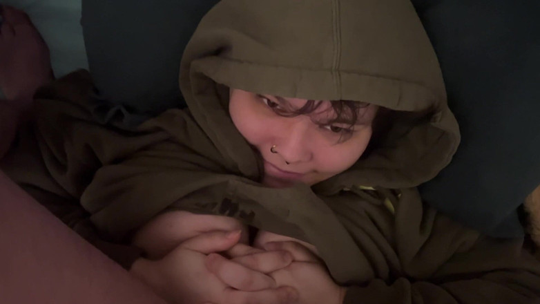 MyPrejacBoyfriend: Sorpresa facial corrida real pareja amateur casero después de perezoso...