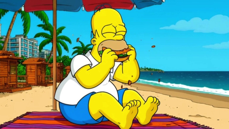 Octopussy Lovers Club: Salope De Plage 2: Chatte Remplie De Sperme. Parodie Des Simpsons...