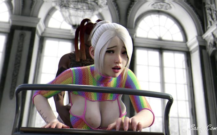 Sassy comics: Rastafarian Gangster Takes Politician's Stepdaughter's Anal Virginity