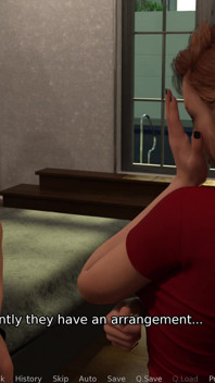 New Neighborhood V0.9 - Part 2b: Violet Starts Practicing Threesomes with Ted Using a Big Dildo