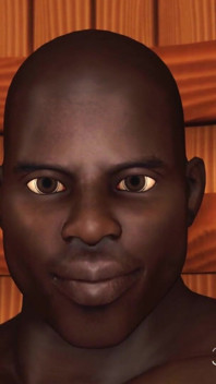 Virgin nerd girl in glasses gets fucked by black basketball player in sauna
