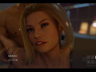 EroticKrisso: Sarah, blonde délivrance, twerke son gros cul sur mon visage