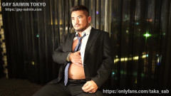 Gay Saimin Pictures: Japanese Gogo Boy Takasabro Suit Masterbation