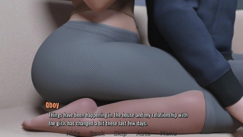 Q Boy: Trávím noc se sexy nevlastní sestrou a milf tetičkou - Problémy...
