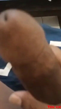 My Cumshot Video by Masturbating. Big Cock Cum