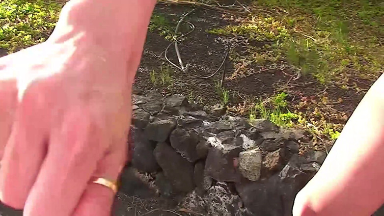 Gazongas: Blonde beauty pissing outdoors