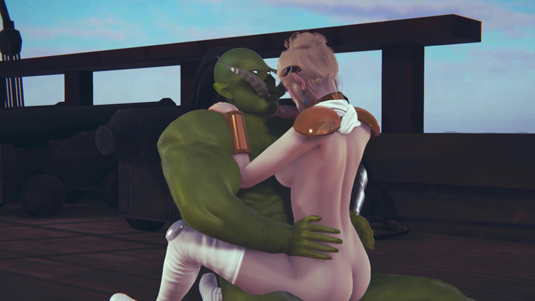 Waifu club 3D: Cute elf rides a big dick