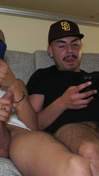 Cholo Gardło ssie Hung Papi Eddy Blanco Huge Cum Shot!