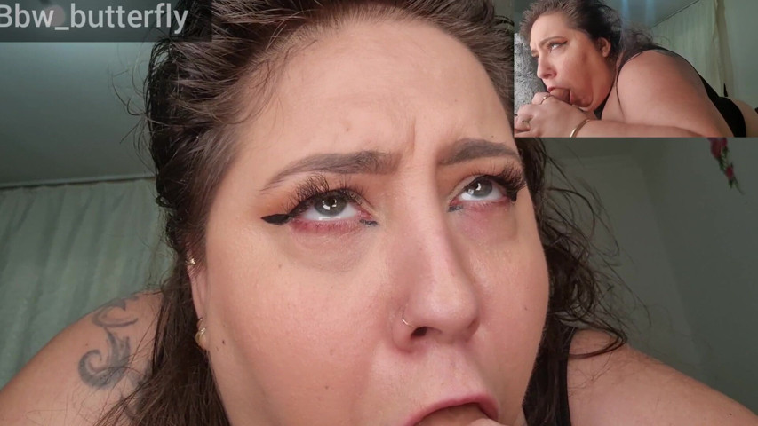 Slutty GF Gagging on Your Dick (Lora BBW)