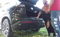 The Taxi Driver Gave Me a Ride, but I Had No Cah so I Had to Lick His Balls and Ass