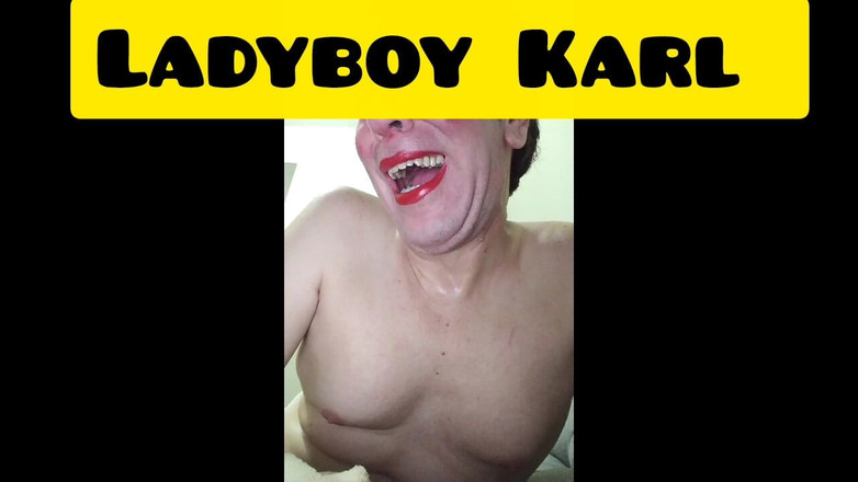 Ladyboy Karl: Aku dan Lena di ruang tamu