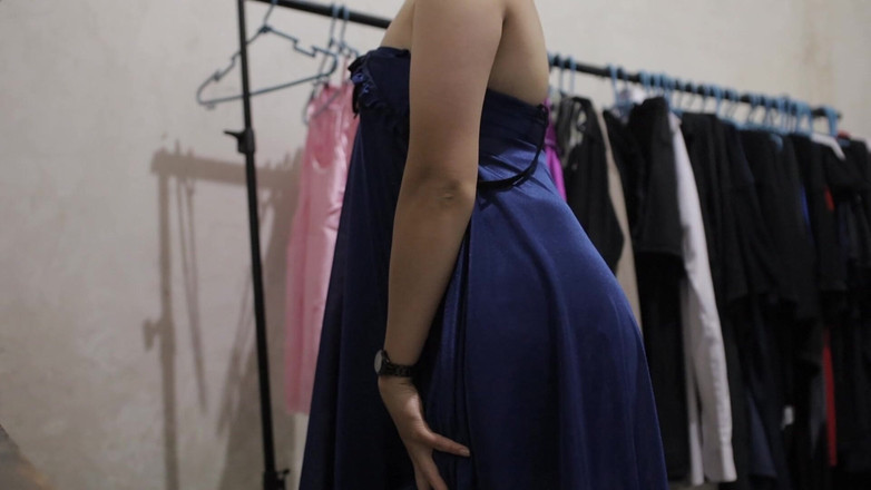 Silk Satin: Thử váy satin và đồ lót haul