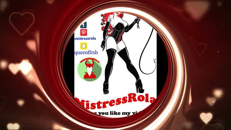 Mistressrola: Dominatrix Rola com twink anal primeira vez