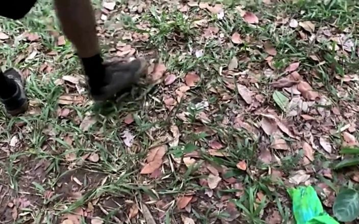 Amateur world: Tying up the Slut in the Woods