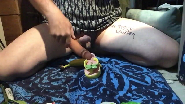 Kinky horny gay bois: Just a sissy camper being totally gay for goddess Lana