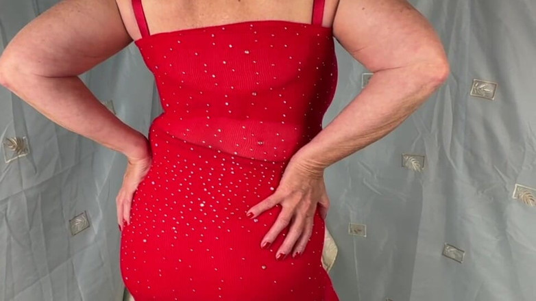 Aunty Sandra vintage girdle queen: Tante Sandra Allemaal in Het Rood Vgq 75
