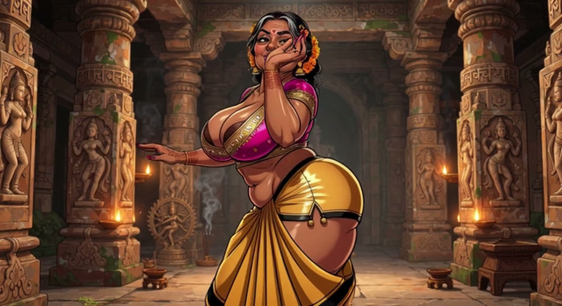 Huge Boobs: Huge Boobs Indian Animation