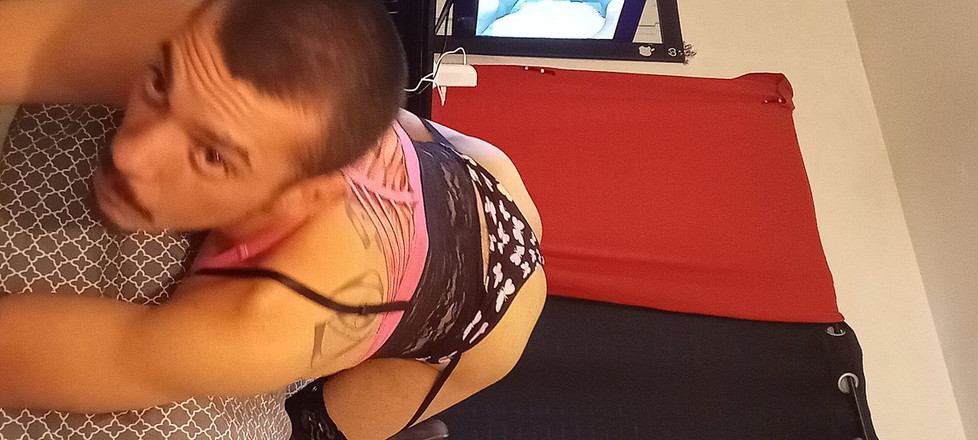 La flaca: Lasexyflaca Sex underkläder.i Älskar att bli dubbel pendetrated av två 9in kukar...