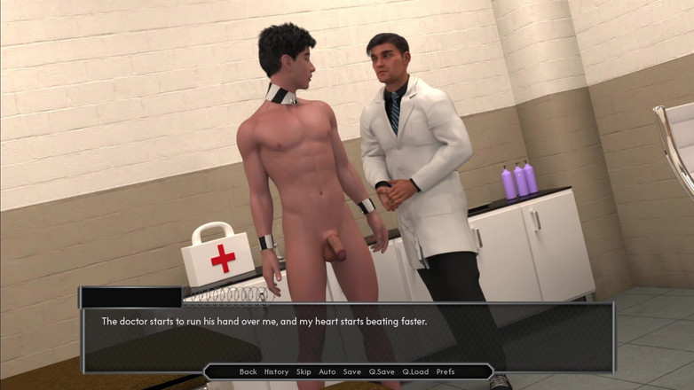 Femboy Maaya: Koreaanse jongen Antony in gevangenonderzoek met dokter Christopher