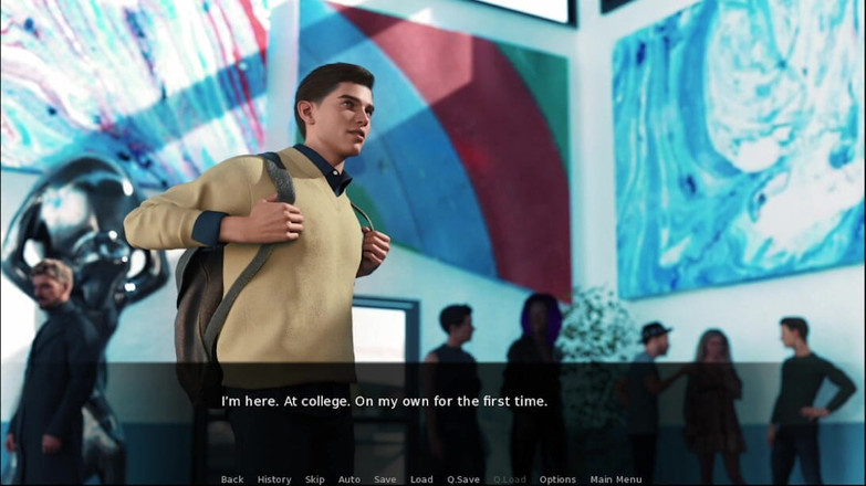 Amaran Futas: Геймплей физкультуры первокурсницы, часть 1